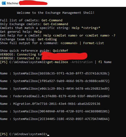 Exchange 2010 microsoft system attendant mailbox missing