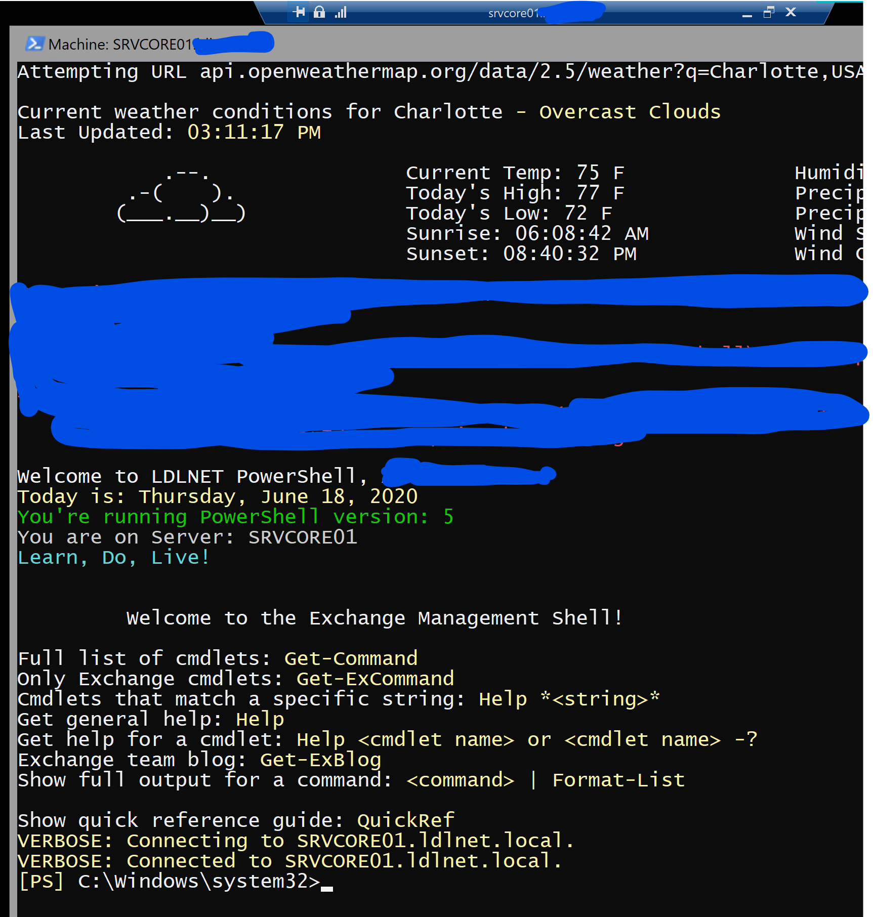 Windows Server Core – How to have PowerShell automatically start when ...