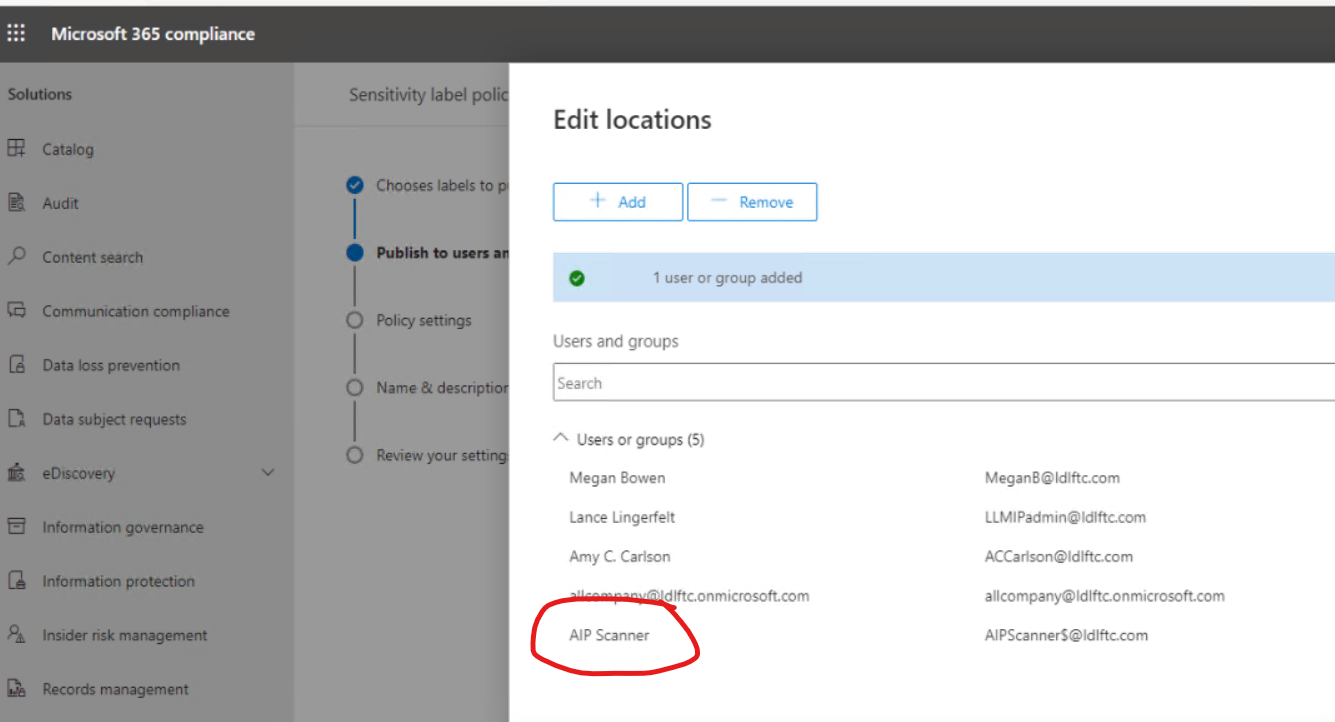 Error Policy Is Missing when trying to load and run an AIP/MIP UL on